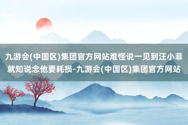 九游会(中国区)集团官方网站难怪说一见到汪小菲就知说念他要耗损-九游会(中国区)集团官方网站