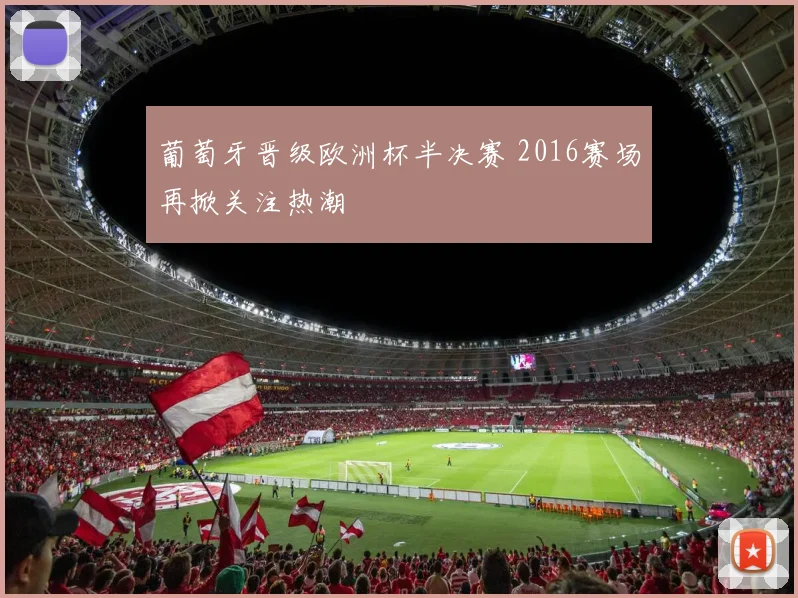 葡萄牙晋级欧洲杯半决赛 2016赛场再掀关注热潮